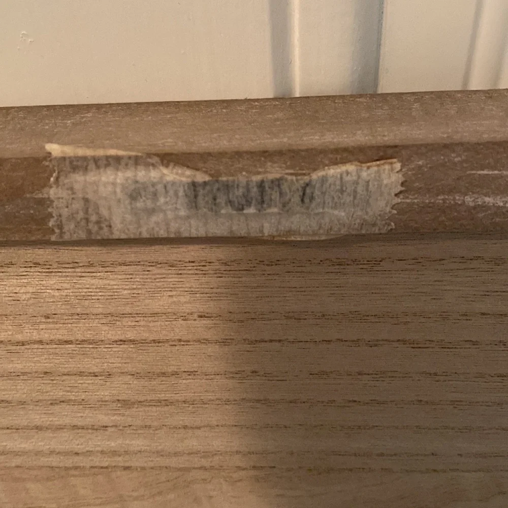 ❤️Beautiful Picture or Art Frame White Shiplap & Bleached Wood - Picture 4 of 5